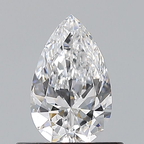 0.5 carat D-VS1 Natūralus Pear Deimantas (1)