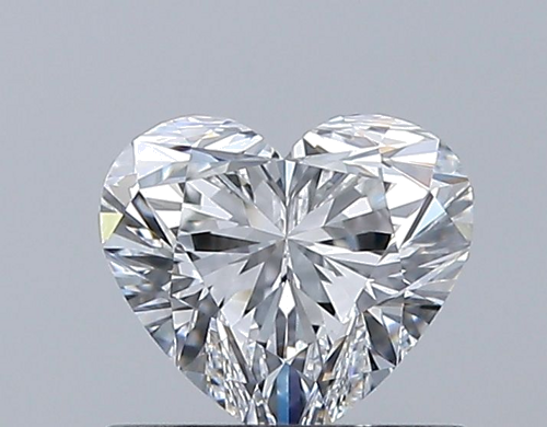 0.6 carat E-VS2 Natūralus Heart Deimantas (1)