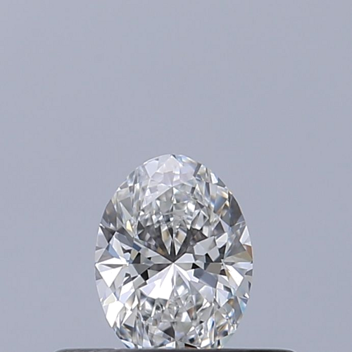 0.23 carat D-VVS1 Natūralus Oval Deimantas (1)