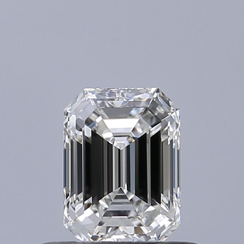 0.5 carat F-VVS2 Natūralus Emerald Deimantas (1)