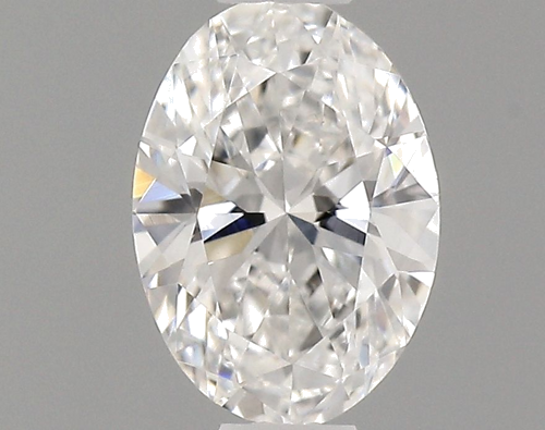 0.42 carat E-VVS2 Natūralus Oval Deimantas (1)