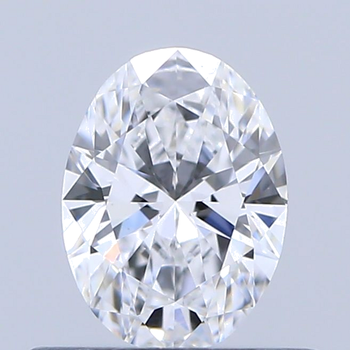 0.41 carat D-VVS2 Natūralus Oval Deimantas (1)