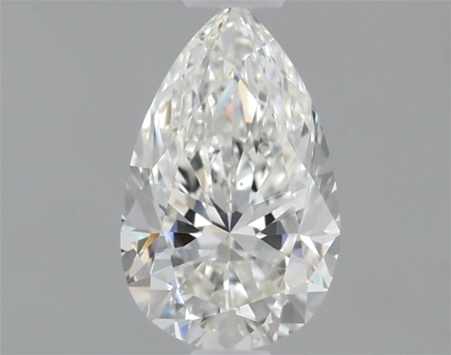 0.51 carat E-VS1 Natūralus Pear Deimantas (1)