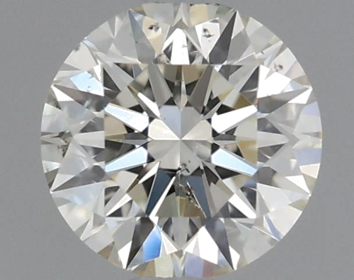 0.5 carat K-SI1 Excellent cut Natūralus Round Deimantas (1)