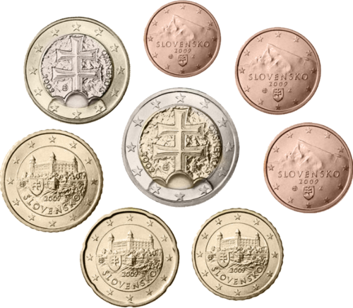 2009 Slovakia Euro coin set (1)