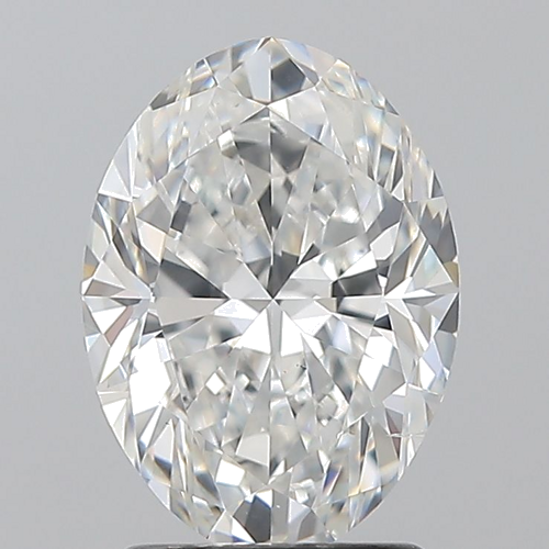 2.01 carat F-SI1 Natūralus Oval Deimantas (1)