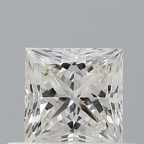 0.5 carat I-VS1 Natūralus Princess Deimantas (1)