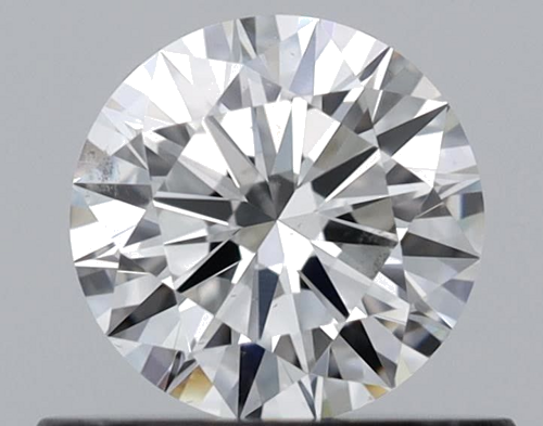 0.51 carat G-SI1 Excellent cut Natūralus Round Deimantas (1)