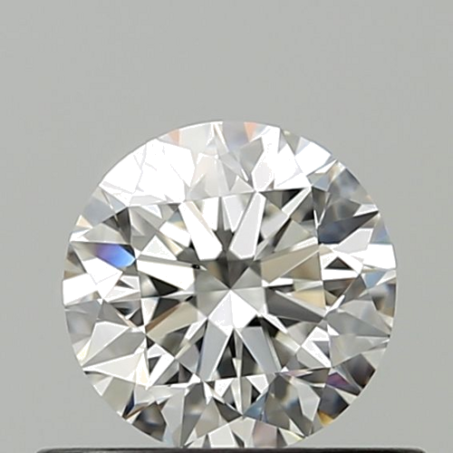 0.51 carat F-VVS2 Very Good cut Natūralus Round Deimantas (1)