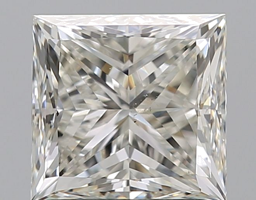 1.7 carat I-SI1 Natūralus Princess Deimantas (1)