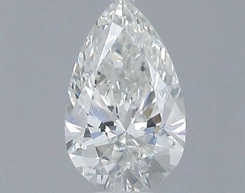 0.3 carat H-SI1 Natūralus Pear Deimantas (1)