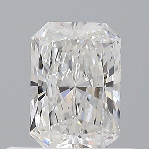0.5 carat F-SI2 Natūralus Radiant Deimantas (1)