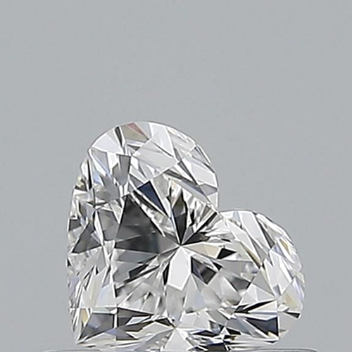 0.5 carat E-VS1 Natūralus Heart Deimantas (1)