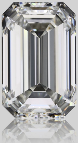 1.7 carat F-VVS1 Natūralus Emerald Deimantas (1)