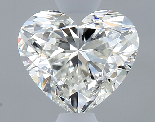 0.6 carat I-VS1 Natūralus Heart Deimantas (1)