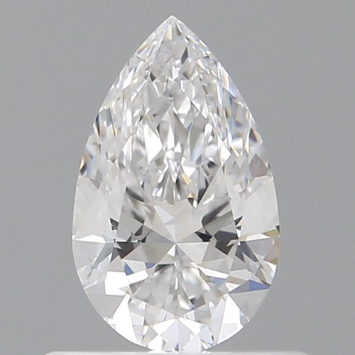 0.53 carat D-IF Natūralus Pear Deimantas (1)