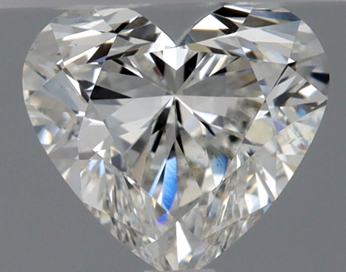 0.9 carat G-VS2 Natūralus Heart Deimantas (1)