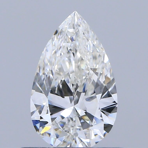 0.54 carat G-VS1 Natūralus Pear Deimantas (1)