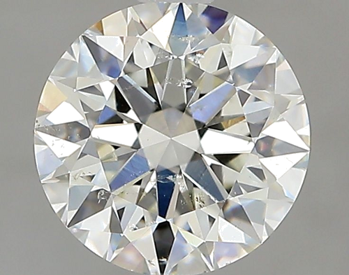 1.51 carat I-SI2 Excellent cut Natūralus Round Deimantas (1)