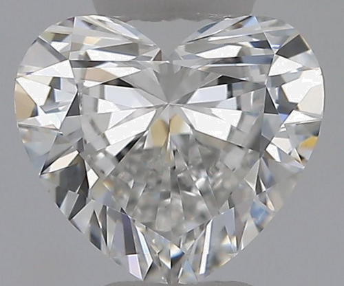 0.5 carat E-VS2 Natūralus Heart Deimantas (1)