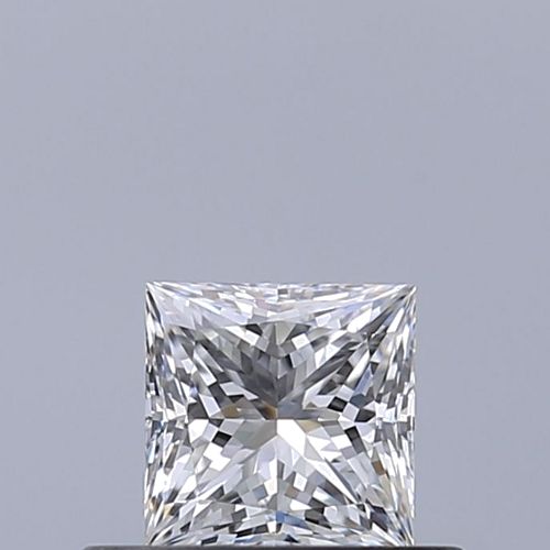 0.41 carat D-VVS2 Natūralus Princess Deimantas (1)