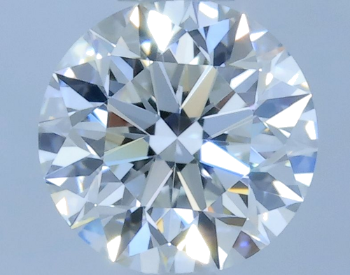 0.43 carat F-VVS1 Excellent cut Natūralus Round Deimantas (1)