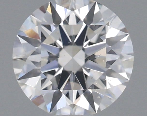 0.51 carat G-SI1 Excellent cut Natūralus Round Deimantas (1)
