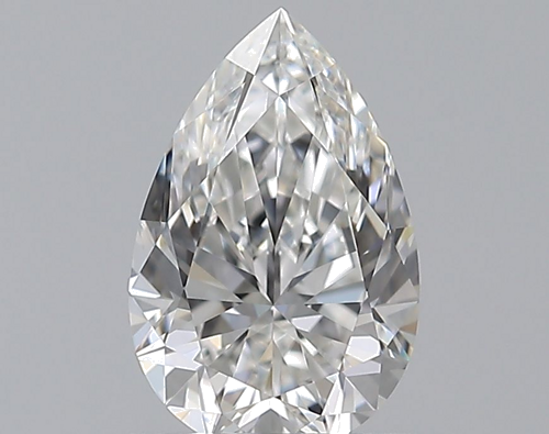 0.75 carat F-VVS2 Natūralus Pear Deimantas (1)