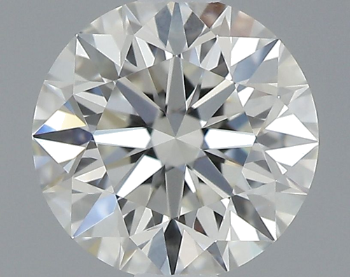 0.5 carat J-VVS2 Excellent cut Natūralus Round Deimantas (1)