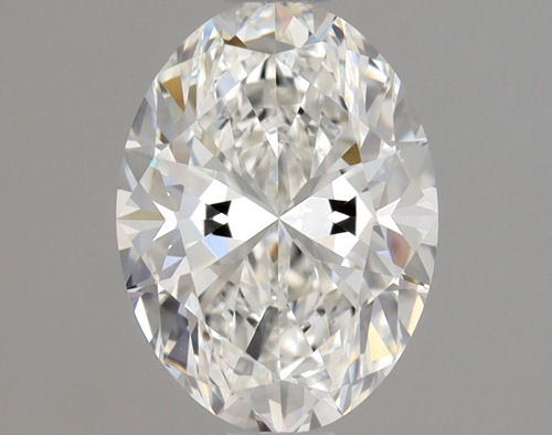 1.0 carat F-VVS2 Natūralus Oval Deimantas (1)