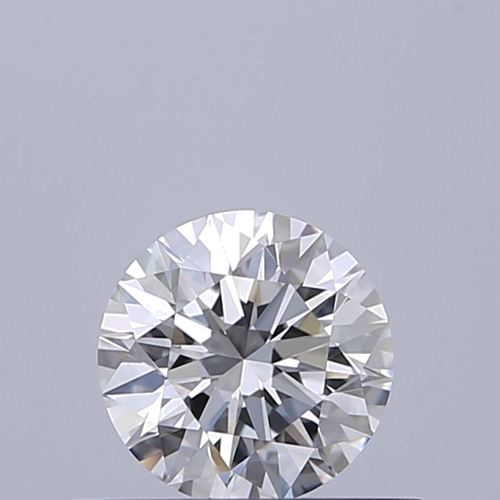0.42 carat F-VVS2 Excellent cut Natūralus Round Deimantas (1)