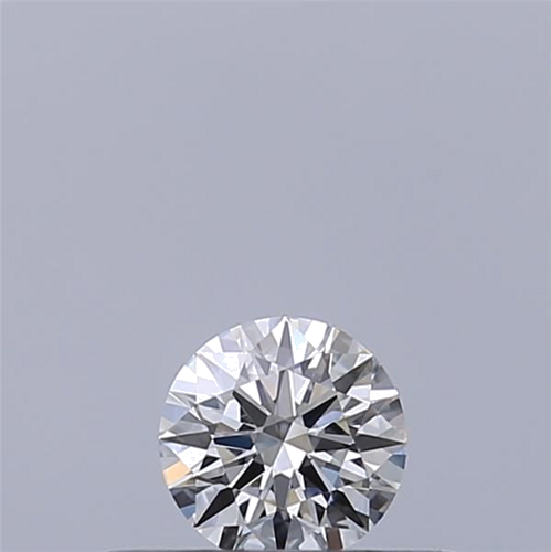 0.19 carat E-VVS2 Excellent cut Natūralus Round Deimantas (1)