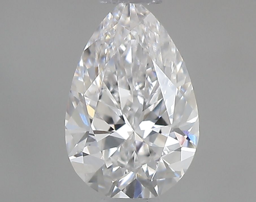 0.5 carat E-SI1 Natūralus Pear Deimantas (1)