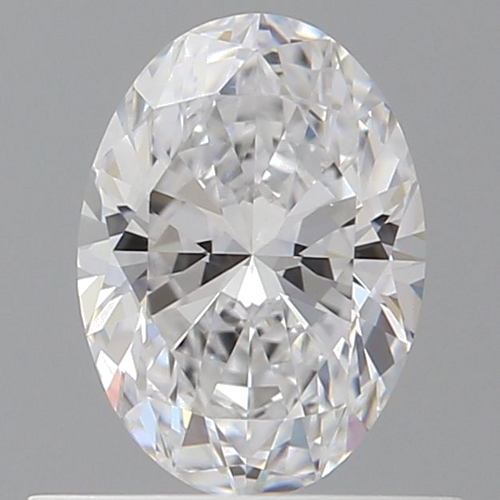 0.6 carat D-VVS2 Natūralus Oval Deimantas (1)