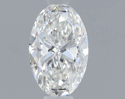 0.41 carat F-SI2 Natūralus Oval Deimantas (1)