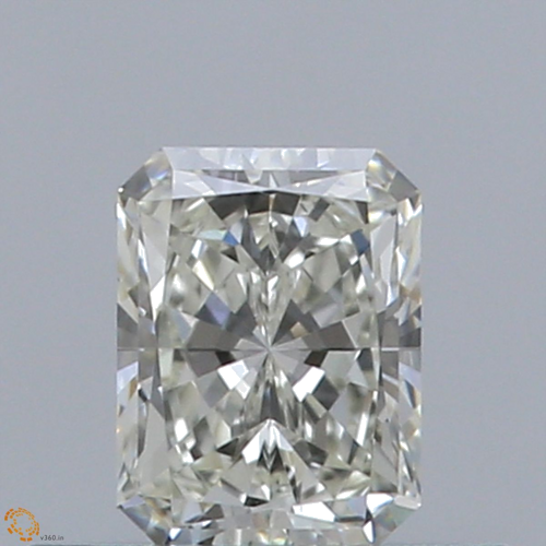 0.4 carat K-VVS2 Natūralus Radiant Deimantas (1)