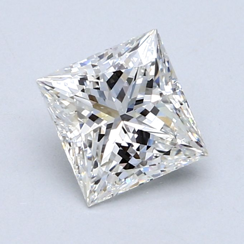 1.58 carat G-VVS2 Natūralus Princess Deimantas (1)