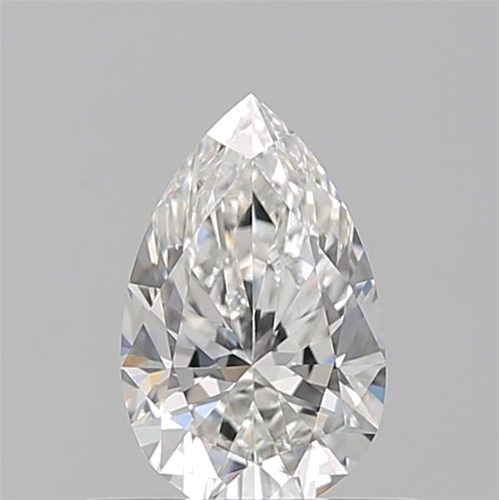 0.53 carat G-VVS1 Natūralus Pear Deimantas (1)
