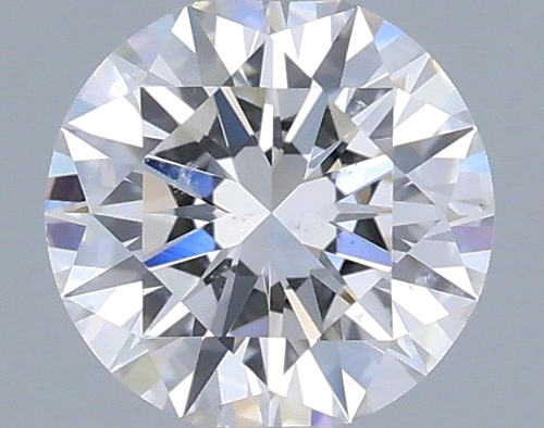 0.38 carat E-SI1 Excellent cut Natūralus Round Deimantas (1)