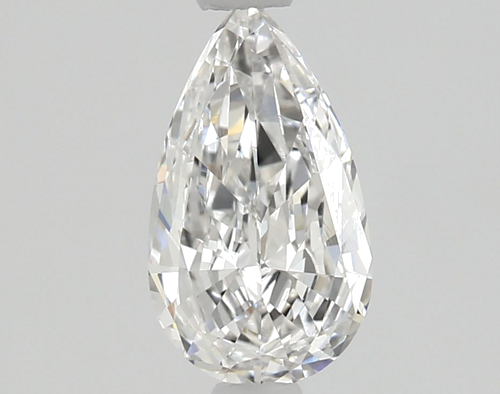 0.5 carat E-VS1 Natūralus Pear Deimantas (1)
