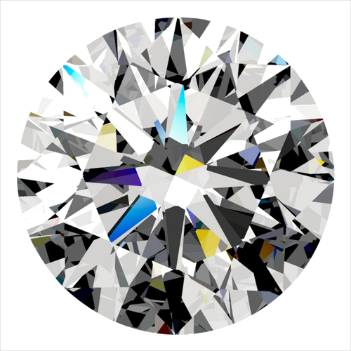 0.3 carat E-VS1 Excellent cut Natūralus Round Deimantas (1)
