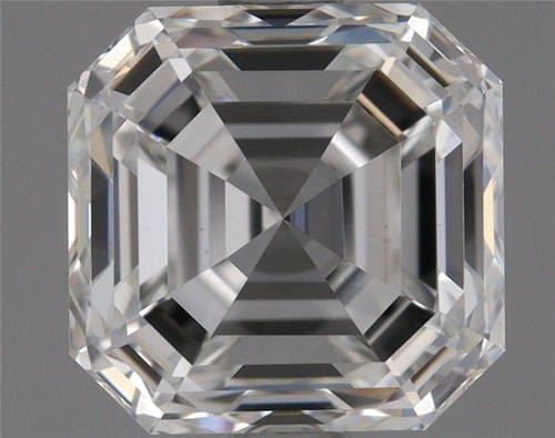 2.01 carat F-VS1 Natūralus Asscher Deimantas (1)