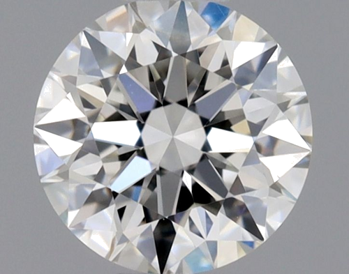 0.5 carat H-VVS2 Excellent cut Natūralus Round Deimantas (1)