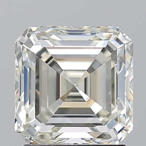 2.01 carat K-VS1 Natūralus Asscher Deimantas (1)