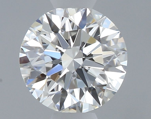 0.41 carat F-VVS2 Excellent cut Natūralus Round Deimantas (1)