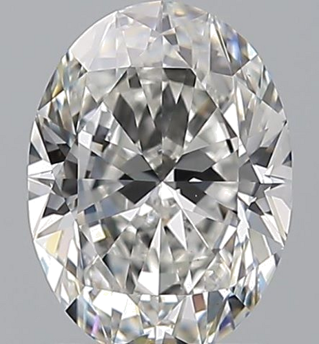 1.7 carat G-VS1 Natūralus Oval Deimantas (1)