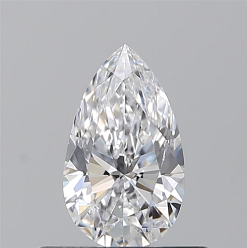 0.5 carat D-VS1 Natūralus Pear Deimantas (1)