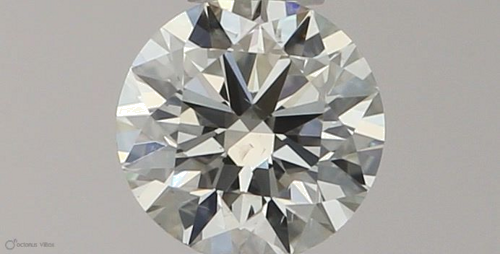 0.32 carat K-SI1 Excellent cut Natūralus Round Deimantas (1)