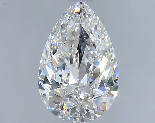 2.0 carat E-VVS2 Natūralus Pear Deimantas (1)