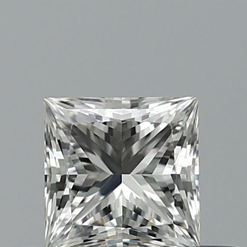 0.41 carat H-VVS2 Natūralus Princess Deimantas (1)